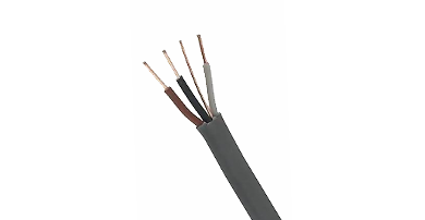 CU/PVC/PVC 6243Y Flat Three and Earth Cable Description