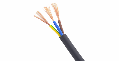 CU/PVC/PVC H05VV-F H05VH2-F Flat Flexible PVC Cable Description