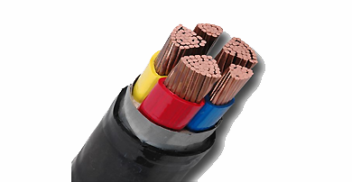 Ocelové pásy Obrněná PVC izolovaná napájecí kabel (2-4 jádra)